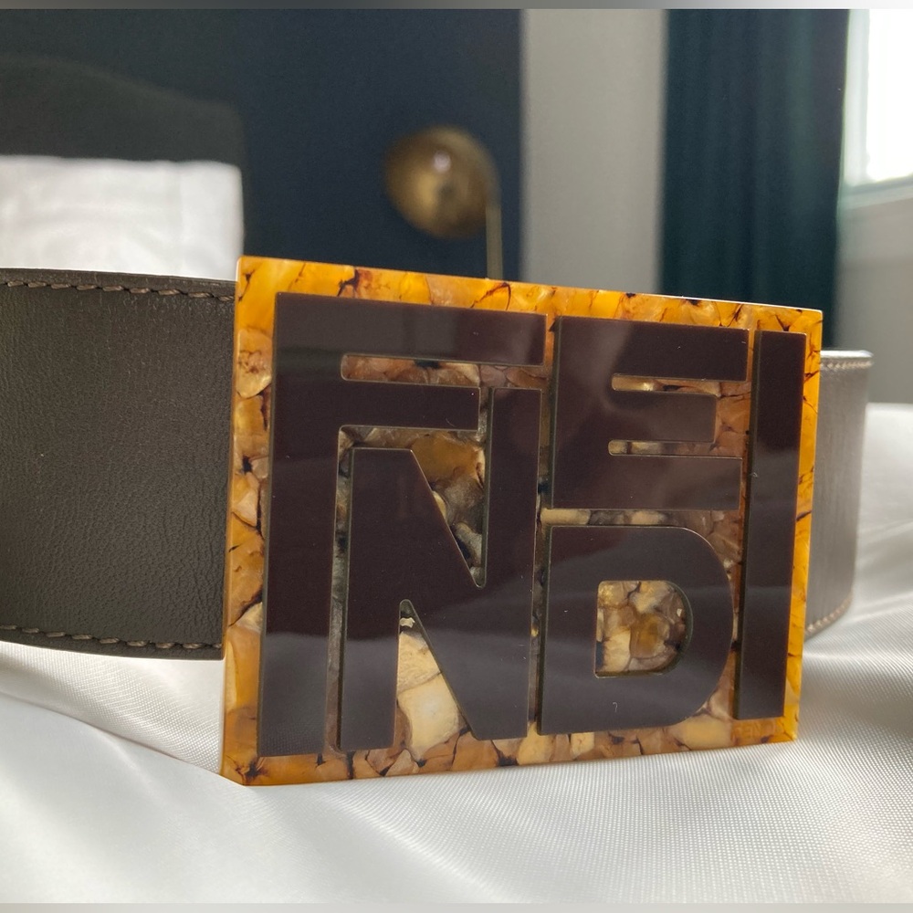 Fendi- Genuine Leather Belt